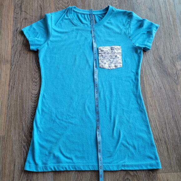 Corgi on Fleek Blue Shirt Size Small - Picture 6 of 6